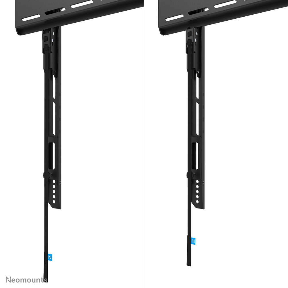 Neomounts WL30-750BL18 Heavy duty wall mount 43-98" - fixed - lockable - fast installation - TÜV